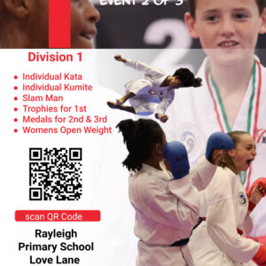 Division 1 – Event 2 of 3 now open to register