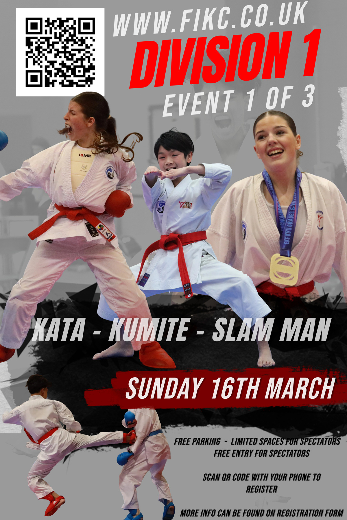 division 1 event 1 of 3