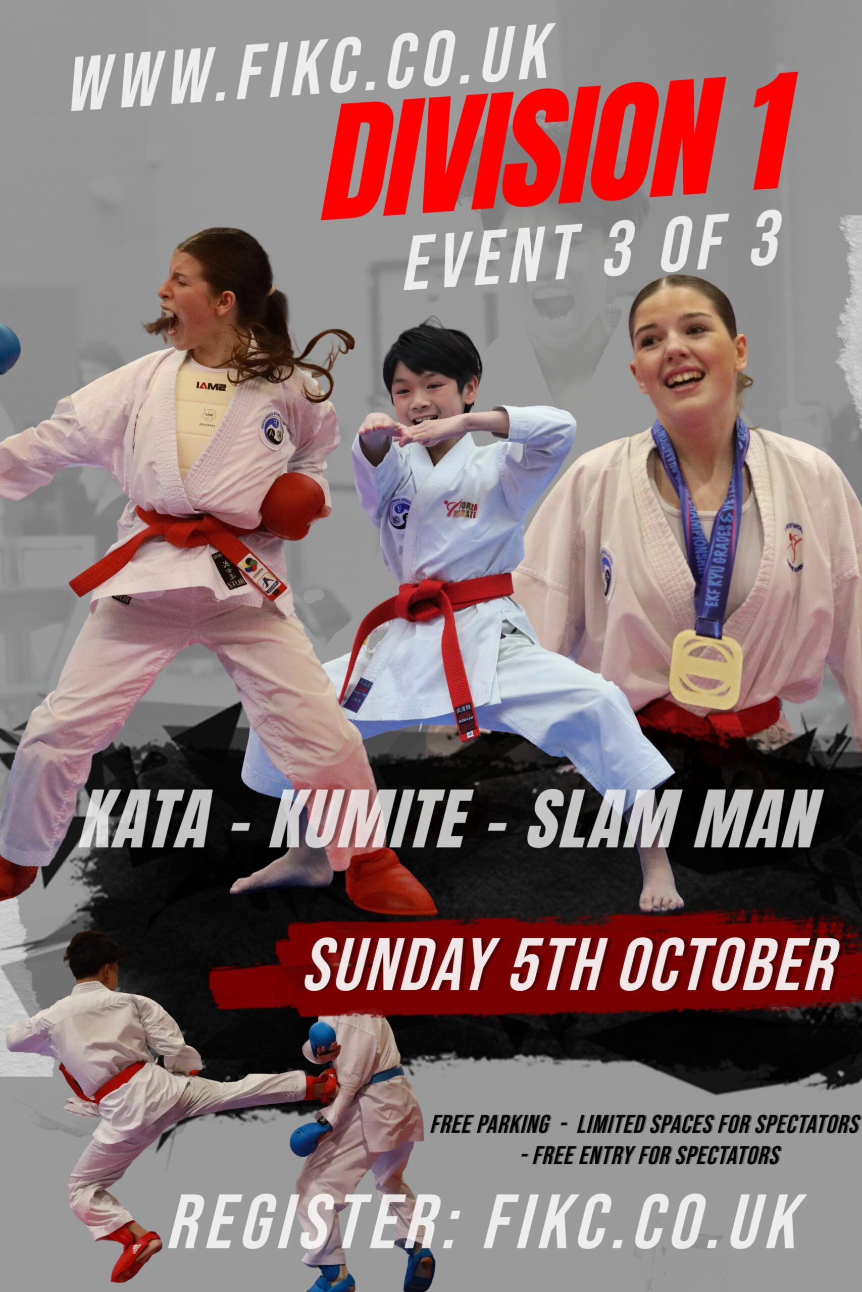 division 1 event 1 of 3